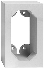 Bild von proAP50 | Aufputzdose EDIZIO aus Hartholz für proWU06-50/T-EN54, weiss