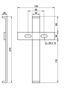 Bild von MB150 | Masthalter 150mm breit