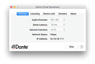 Bild von DVS | DVS Dante Virtual Soundcard