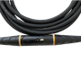 Bild von NXT-M1-XLFM-3 | 3m XLR female auf XLR male Mikrofonkabel Analog mit gold Kontakten