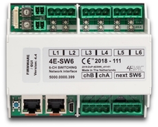 Bild von 4E-SW6 | Remote Controllerd Zone Extender Module for additional 6-sub-zones, dual source path A&B EN54-16