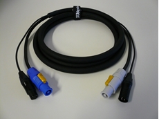 Bild von AESPWR_P3 | _m active AES/EBU Hybridkabel mit powerCON OUT/IN & XLR 3pol. female/male