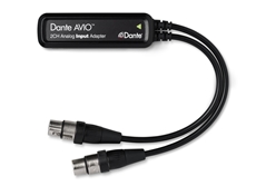 Bild von ADP-DAI-AU-2X0 | Dante AVIO Analog Input Adapter 2x0