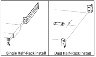 Bild von FA-1.2RM | 19" Montagewinkel Kit für FA 125 Serie