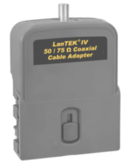 Bild von LanTEK IV CL COAX | LanTEK IV Messadapter Channel-Link 50/75 Ohm COAX