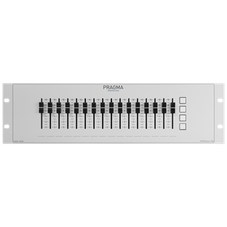 Bild von ARVIGOnano 3 R16 AtlasIED | 19" non-motorized control unit with 16 Fader and 4 Buttons, PoE for AtlasIED Atmosphere™