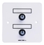 Bild von WR-1e | 2-control level wallplate remote