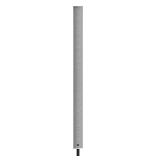 Bild von ALA20TAW | 20x 3"/77mm & 6x 0.75" 2-Weg Designlinienstrahler EN54-24 mit 60 W | 100V / 500 W | 6 Ohm, IP33C, weiss