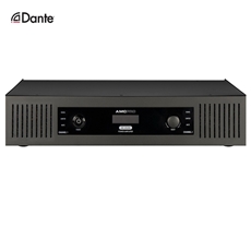 Bild von iAC2X240D | Power Installation Amplifier 2x 240W/4 Ohm & 100V with signal processor, RS232 control and Dante input