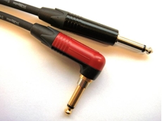 Bild von SOUNDF3PPSLR | 3m Soundflex Instrumentenkabel mit Klinkenstecker 6,35 mm 2pol. / Silent-Plug Winkel-Klinkenstecker 6,35 mm 2pol.; asymmetrisch