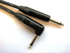 Bild von SOUNDF_PPR | _m Soundflex Instrumentenkabel mit Klinkenstecker 6,35 mm 2pol. / Winkel-Klinkenstecker 6,35 mm 2pol.; asymmetrisch