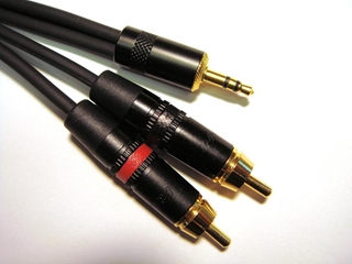 Bild von INSERT_MPCC | _m Soundflex Siam mit 1 x Mini-Klinkenstecker 3,5 mm symmetrisch / 2 x Cinch male