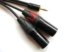 Bild von INSERT_MPMM | _m Soundflex Siam mit 1 x Mini-Klinkenstecker 3,5 mm symmetrisch / 2 x XLR 3pol. Male