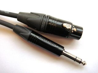 Bild von MIKFD_FPS | _m Mikflex Mikrofonkabel mit XLR 3pol. female / Klinkenstecker 6,35 mm 3pol.; symmetrisch