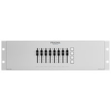 Bild von ARVIGOnano 3 R8 AtlasIED | 19" non-motorized control unit with 8 Fader and 4 Buttons, PoE for AtlasIED Atmosphere™