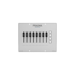 Bild von ARVIGOnano 3 WM-A AtlasIED | Wallmount non-motorized control unit with 8 Fader and 4 Buttons, PoE for AtlasIED Atmosphere™