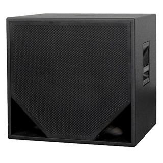 Bild von SA112-RD-BK | 12" Subwoofer with Dante - Black