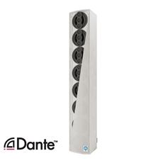 Bild von IC8-RD-WT | Iconyx 8x 4" mit je 3x 1" Coax Digitally Steerable Column with Dante - White