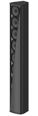 Bild von UBX8-BK | UniBeam Passive 8x 3"/77mm Column EN54-24 100 Watt | 100V / 220 W | 8 Ohm with IP64 - Black