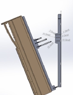 Bild von TStick WB wh | Touring Stick Wandhalterung weiss