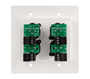 Bild von WTSD-XLR4 | 4 XLR Input Wall Plate for Use with WTSD-MIX41K